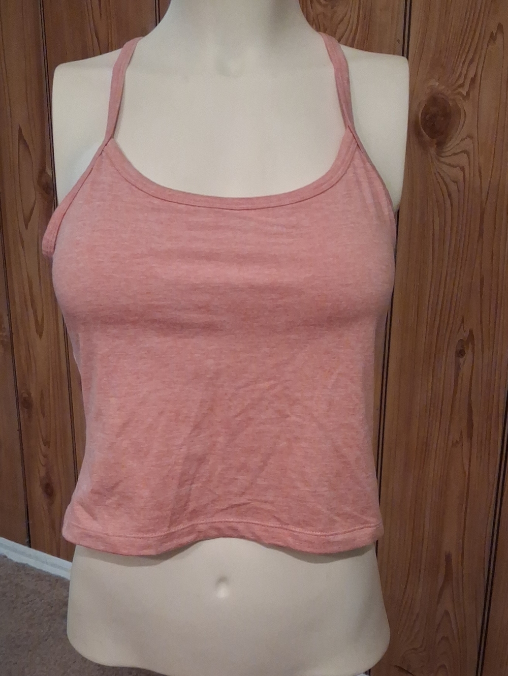 Kyodan Dusty Rose Racerback Crop Camisole